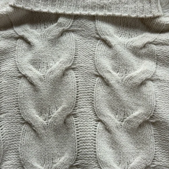 White Turtleneck Sweater - Picture 6 of 6